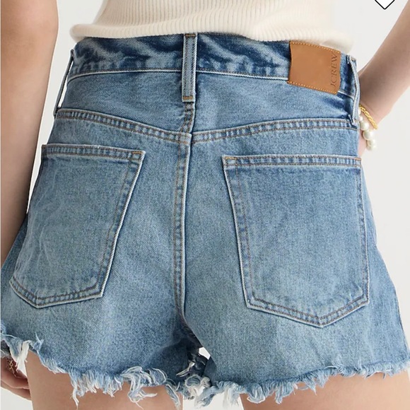 J. Crew Relaxed Denim Shorts Baxter St Wash Size 23 - Picture 7 of 8